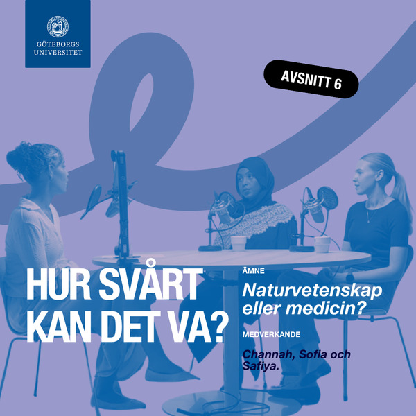 Plugga medicin eller naturvetenskap – vad är skillnaden? episode artwork