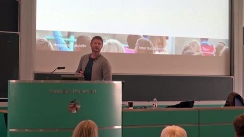 Thumbnail for Skoleledelse på nye betingelser, med nye dilemmaer - Peter Busch-Jensen