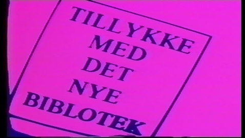 Thumbnail for Overdragelse af ny biblioteksbygning