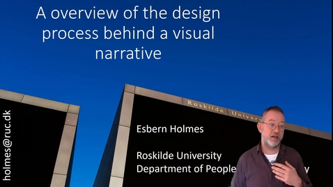 Thumbnail for A overview of the design process behind a visual narrative