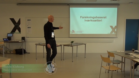 Thumbnail for X-Talk: Steen Elsborg - om forskningbaseret iværksætteri