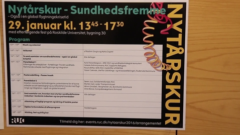 Thumbnail for Stemningsvideo, nytårskuren på Sundhedsfremme, 2016