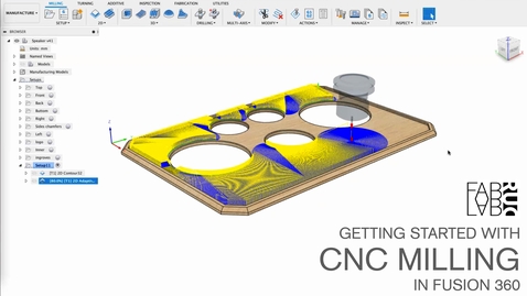 Thumbnail for Getting started with CNC milling from Fusion 360