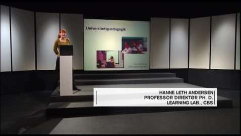 Thumbnail for Danskernes Akademi - Hvad er universitetspædagogik