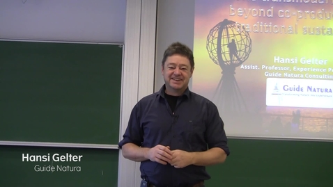 Thumbnail for The transmodern guide – Beyond co-production and traditional sustainability - ved Hansi Gelter