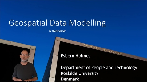 Thumbnail for Geospatial Data Modelling