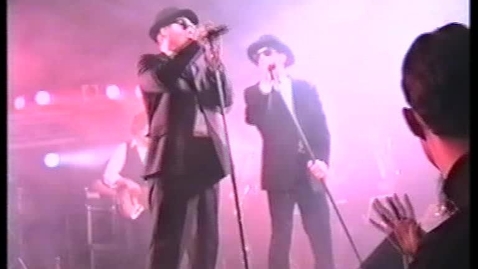 Thumbnail for Årsfest 1997. Underholdning. Blues Brothers souvenir show