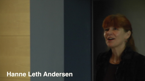 Thumbnail for Rektor Hanne Leth Andersen at NORA Conference, RUC 2014