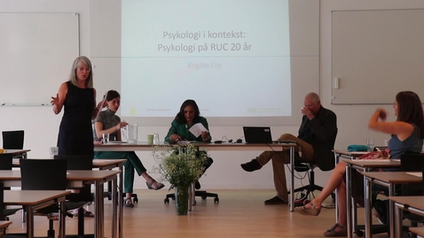 Thumbnail for Psykologi fejrer 20 år på RUC - Stemningsvideo