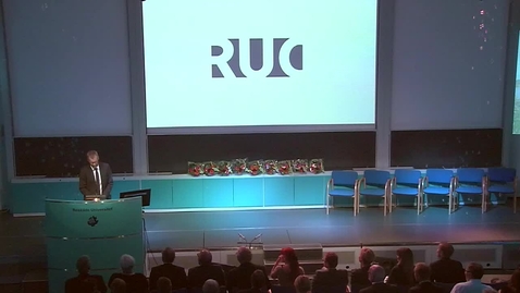 Thumbnail for Prorektor Peter Kjærs tale ved RUCs årsfest 2015