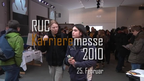 Thumbnail for Karrieremessen på RUC, 2010