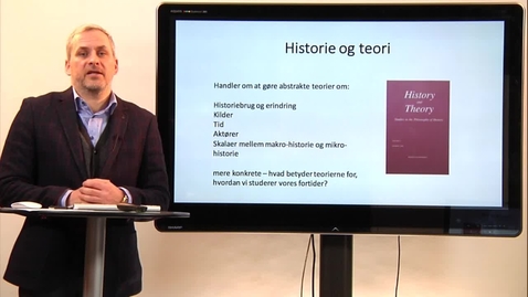 Thumbnail for Kursuspræsentantion – Historie og teori