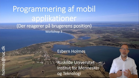 Thumbnail for mobil app presentation