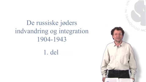 Thumbnail for Morten Thing, de russiske jøders indvandring og integration i Danmark i perioden 1904-1943