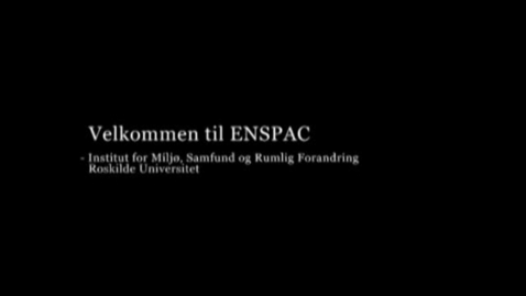 Thumbnail for Interviews med studerende på ENSPAC