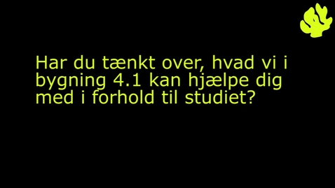 Thumbnail for Studievejledning i Bygn. 44.1
