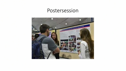 Thumbnail for Postersession - Allan Westerling