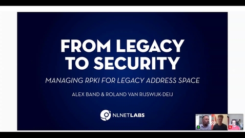 Thumbnail for From Legacy to Security: Managing RPKI for Legacy Address Space