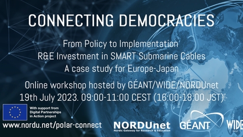 Thumbnail for Policy to Implementation – R&amp;E Investment in Submarine Cables