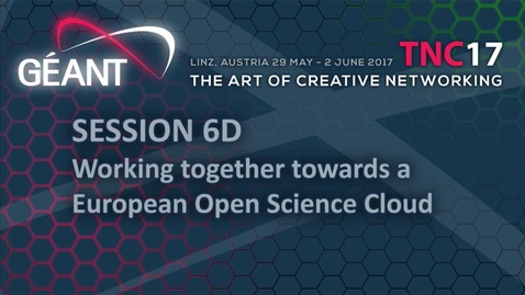 Thumbnail for 6D - Working together towards a European Open Science Cloud.mp4