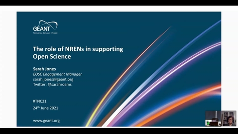 Thumbnail for The role of the NRENs in supporting Open Science