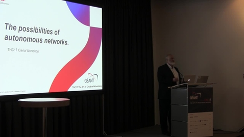 Thumbnail for Ciena workshop: The possibilities of the autonomous network