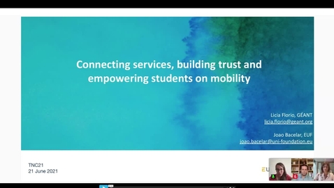 Thumbnail for Connecting services, building trust and empowering students on mobility