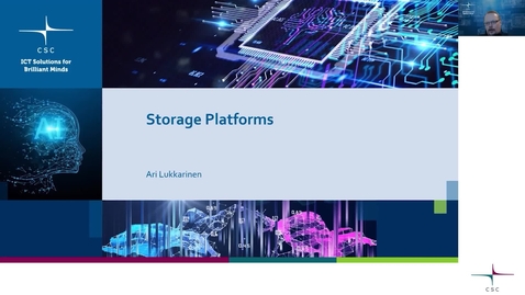 Thumbnail for Storage Platforms – Ari Lukkarinen