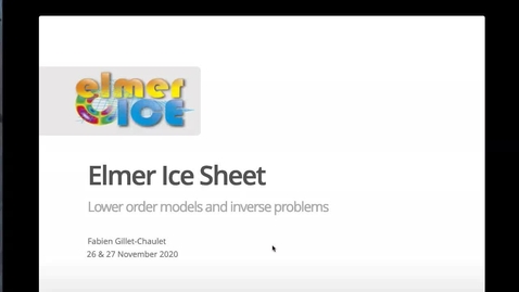 Thumbnail for Elmer Ice Sheet part 1 of 2
