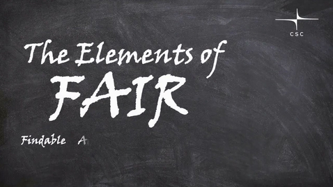 Thumbnail for The Elements of FAIR - Reusable