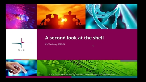 Thumbnail for Introduction to Linux: 9 Second look at the shell