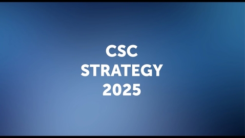 Thumbnail for CSC Strategy 2025