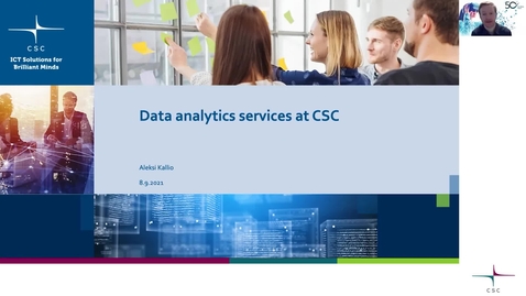 Thumbnail for Data-analytiikan palvelut – Aleksi Kallio