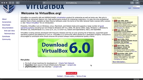Thumbnail for Introduction to Linux: Installing VirtualBox and Appliance