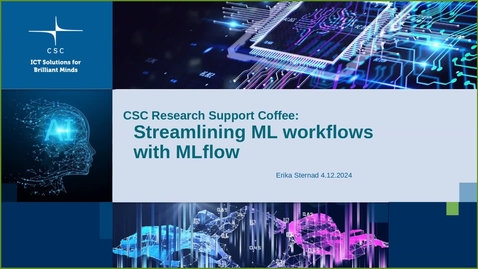 Thumbnail for Using MLflow in Puhti (and LUMI)