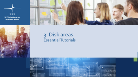 Thumbnail for 3. Disk Areas (Essential Tutorials)