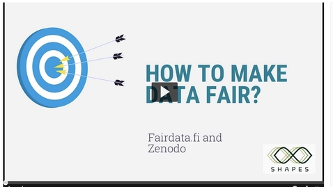 Thumbnail for How to make data FAIR?