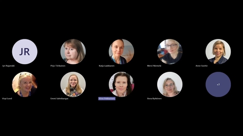 Thumbnail for dCELLin aamuklinikka 25.3.2025 MOOCien retentio