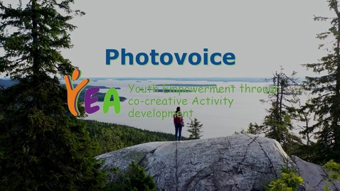Thumbnail for Photovoice - YEA -hanke