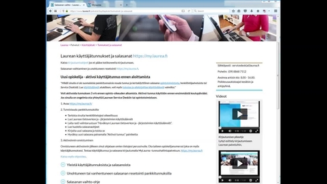 Thumbnail for Mitä on käyttäjätunnus?