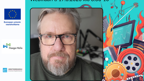 Thumbnail for Mikko Halonen: Ideasta toteutukseen - pedagogisen median tuottamisen prosessit ja palvelut