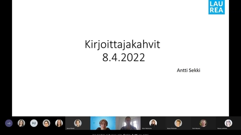 Thumbnail for Tekijän näkökulmia oppikirjojen julkaisemiseen_Antti Sekki