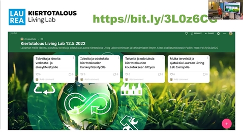 Thumbnail for Laurea Kiertotalous Living Labin avajaiset 12.5.2022