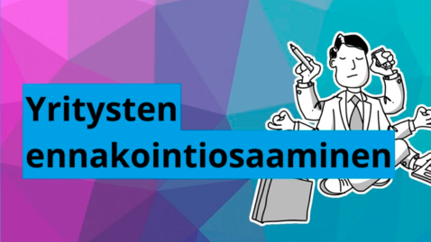 Thumbnail for Yritysten ennakointiosaaminen