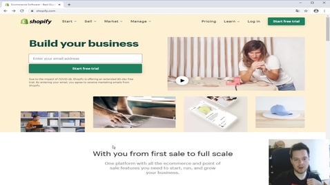 Thumbnail for Shopify tutorial - part 1 - What is Shopify