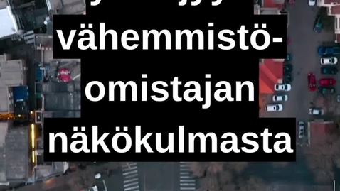 Thumbnail for Buyout-yrittäjyys vähemmistöomistajan näkökulmasta