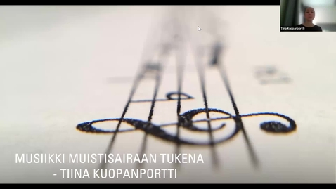Thumbnail for Musiikki ja muisti verkkoluento 27.2.2024