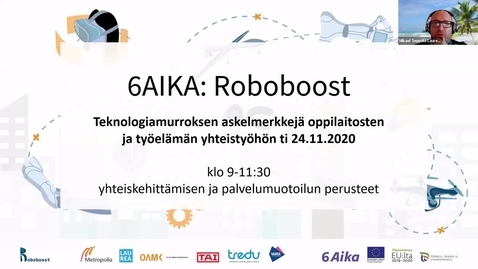 Thumbnail for Mikael Seppälä: Teknologiamurros ja työn sekä oppimisen muutos
