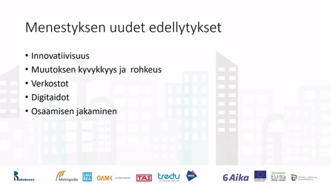 Thumbnail for Jarmo Toivanen: Verkostoitumisen haasteet ja osaamisen kehittäminen