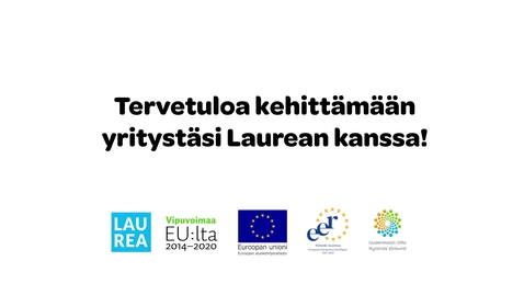 Thumbnail for Tervetuloa kehittämään yritystäsi Laurean kanssa!